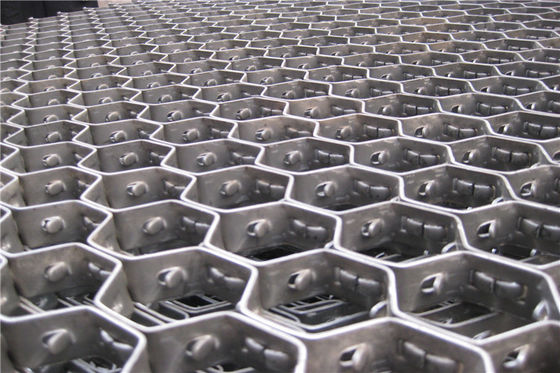 SS304 Or Low Carbon Steel Hexmesh Refractory Thermostable Anchor For Lining