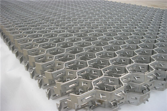 Hexsteel  Hex Mesh as Wear Resistant Linings for Balling Disc supplier