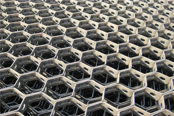 Customized Hexmesh Refractory Stainless Steel Hex Mesh