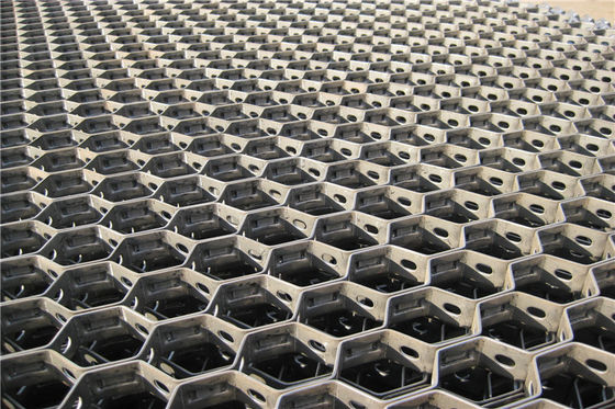 SS 304 HexMesh Refractory Lining Stainless Steel Hex Mesh