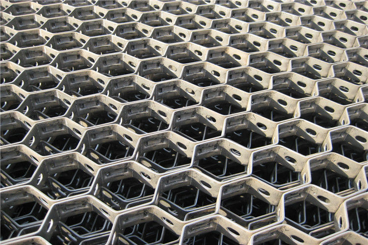 Customized Hexmesh Refractory Stainless Steel Hex Mesh